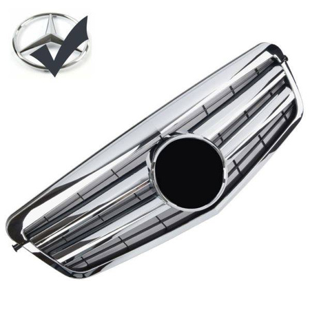 MERCEDES W212 S212 GRILĂ 09-13 COMPLET CROMATĂ