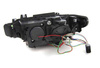 Faruri BMW F30 F31 11-15 cu LED-uri negre DRL