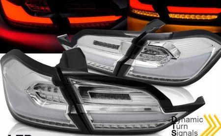 Lămpi LED cromate pentru Ford Fiesta mk8 17-21