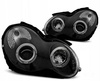 Lămpi Mercedes Clasa C W203 W203 00-04 lentile negre