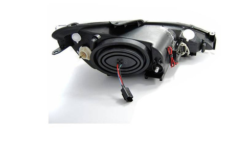 Faruri peugeot 206 02- ring ccfl negru