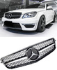 GRILĂ MERCEDES W204 07- B/C C63 LOOK AMG LOGO