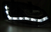 Faruri Vw Polo 6r 09-14 Negru Led