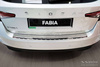 Protecție pentru bara de protecție spate pentru Skoda Fabia 4 Hatchback (oțel)