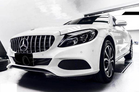 GRILĂ MERCEDES W205 14- GTR PANAMERICAN CHROME 360