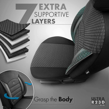 Set de huse pentru scaune auto OTOM SPORT PLUS 101