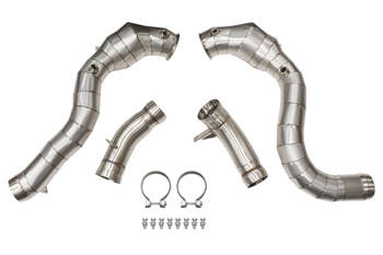 Downpipe Mercedes Benz GLC63 M177 18+ CAT 200 + scut termic