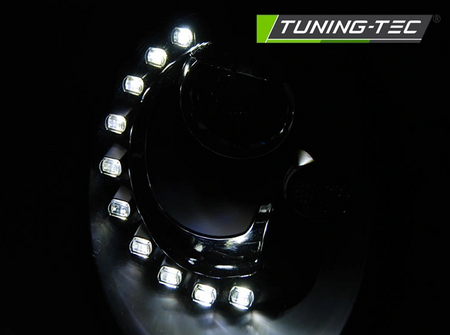 Faruri Vw New Beetle 06-12 Led negru