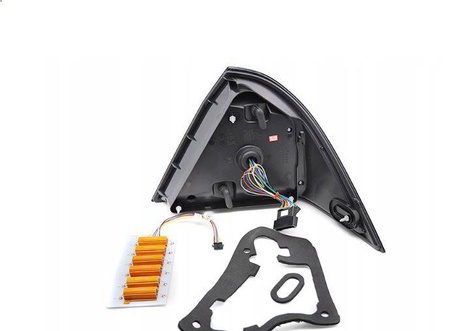 Lămpi cu diodă cu bară R-S LED pentru Mercedes w203 lift