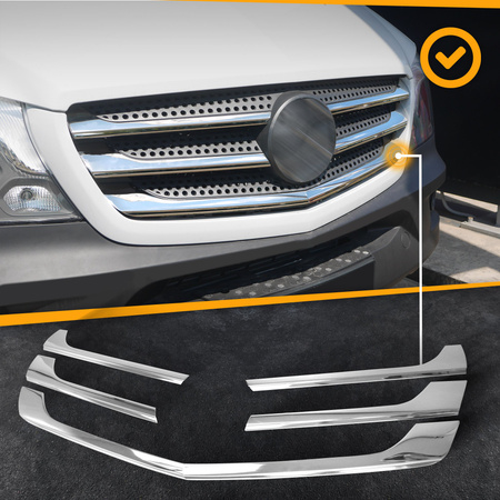 Ornamente Atrium Mercedes Sprinter W906 2013+ CHROME