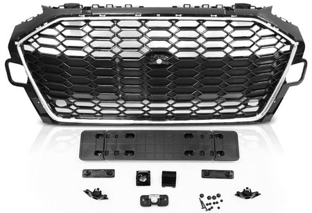 Grila Sport croma neagra pdc Audi A4 B9 2020->