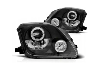 Lămpi noi Honda Prelude 97-01 Ringi Black