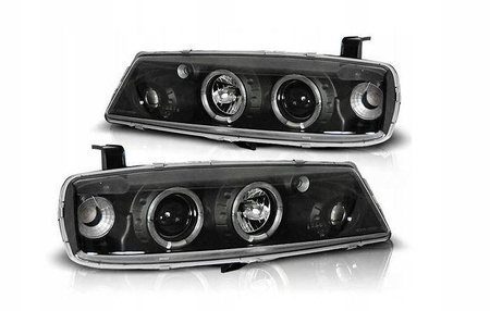 Faruri Opel Calibra BLACK RINGI