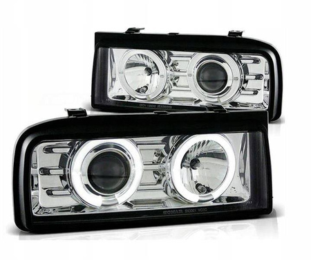 Faruri Vw Corrado 88-95 ringi chrome