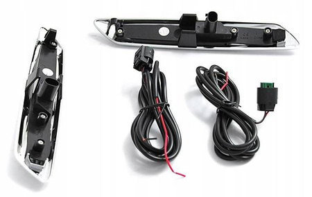 Semnalizatoare LED cu fum argintiu BMW F10 F11 10-13