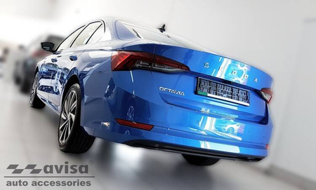 Capac de protecție spate pentru Skoda Octavia 4 Liftback (negru)