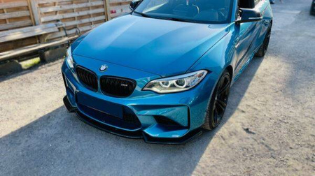 SPLITTER FRONTAL BMW F87 M2 2016-2020 NEGRU EXACTO