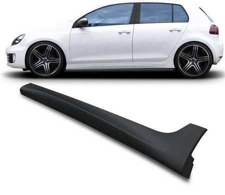 SPOILERE PRAGURI DE UȘI VW GOLF 6 LOOK GTI 5 DOOR ABS