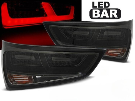 Lumini spate cu LED-uri fumurii pentru Audi A1 10-14