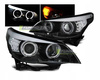 Faruri BMW E60/E61 03-07 negru