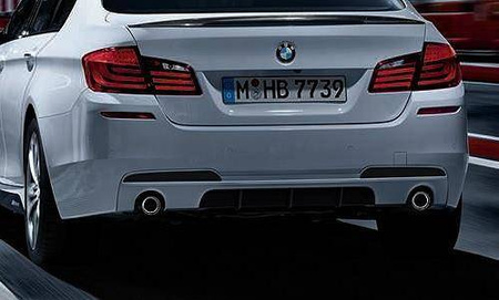 BMW F10 10-13 M-PERFORMANCE DIFUZOR DUBLU