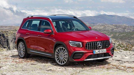 GRILĂ MERCEDES X247 GLB PANAMERICANA LOOK AMG B/C