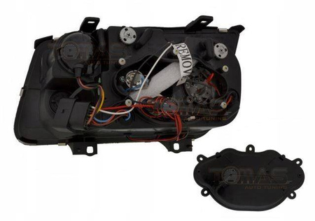 Faruri VW Bora BLACK RINGI