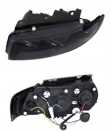 Faruri VW Passat B5 3B 3B BLACK RINGS +