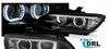 Bmw E92 faruri DRL XENON negre DRL