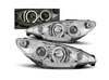 Faruri Peugeot 206 CHROM RINGI