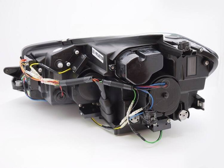 Faruri full LED negre VW Golf 7 17-19