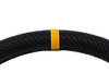 Ghidon SLIDE 350mm offset:80mm Carbon Yellow Strip