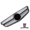 GRILĂ MERCEDES W204 C204 07-14 NEGRU MAT