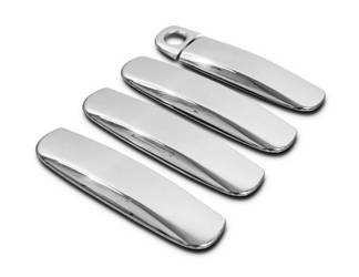 Capacele cromate pentru mânerele ușilor Audi A4 B6 2001-2004