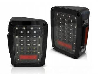 Lămpi Chrysler Jeep Wrangler jk 07-18 negru condus negru