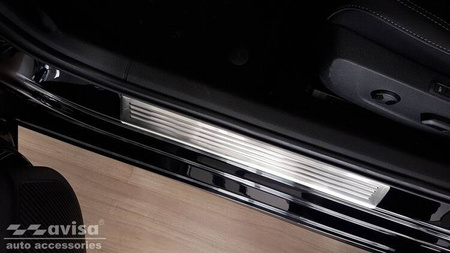 Kit Skoda Octavia 4 break (capacul de protecție spate + plăcuțele de prag de ușă)