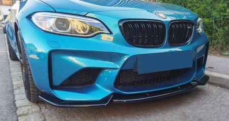 SPLITTER FRONTAL BMW F87 M2 2016-2020 NEGRU EXACTO