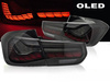 Lumini LED spate pentru BMW F30 11-18 fum OLED