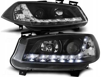 Lămpi Renault Megane II 02-05 Negru lumina zilei