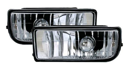 HALOGENE BMW E36 91-98 CROM TRANSPARENT