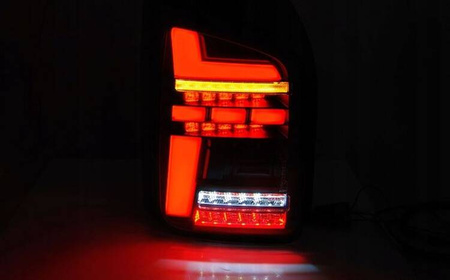 Lămpi cu LED-uri roșii de fum full LED pentru VW T5 10-15