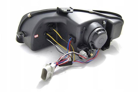 Faruri Audi A4 B7 04-08 cromat led
