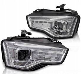 Faruri Audi A5 11-16 xenon LED cromate
