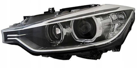 Faruri BMW F30 F31 Angel Eyes LED negru