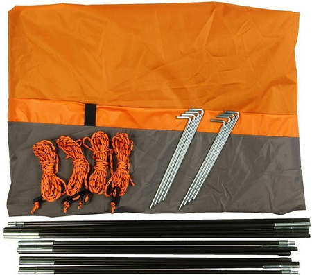 Cort turistic dublu Apus 2 Portal pentru 2 persoane