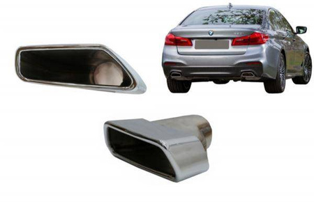 PIESE DE CAPĂT CU DESIGN CROMAT BMW G30 G31 F1 F11 G32