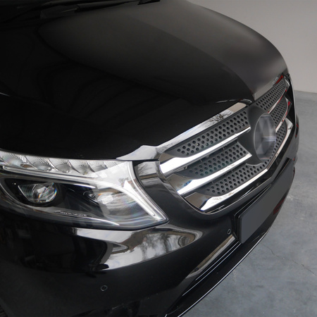 Grilă de protecție Mercedes Vito W447 14+ cromat