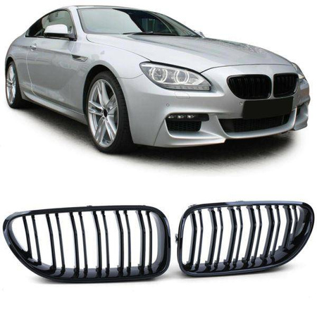 GRILĂ (RINICHI) BMW F06 F12 F13 NEGRU LUCIOS M6 LOOK