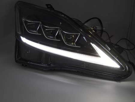 Faruri pentru Lexus IS 06-13 negru complet LED