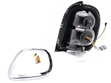 Faruri spate LED Roșu Alb Seq Fit pentru Mini Cooper F55 F56 F57 14-17 6-pini